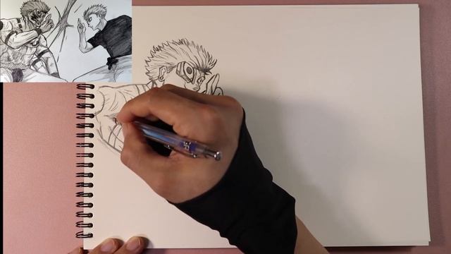 How to draw Gojo vs Sukuna  Jujutsu Kaisen