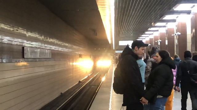 81-717.5/714 и 81-714 Перекраска Московский транспорт На станции Ховрино