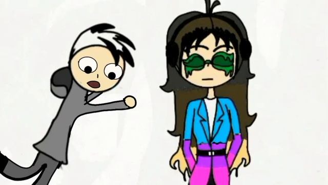 Look at Cat Katya. (Bloopers) 01 #animation #TheGamesofTimes #catKatya #shorts