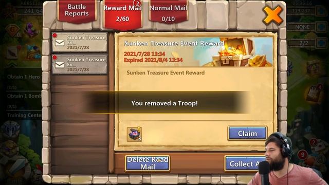 $50 3 for 1 Pack | Events Rewards and Rolling | Castle Clash
