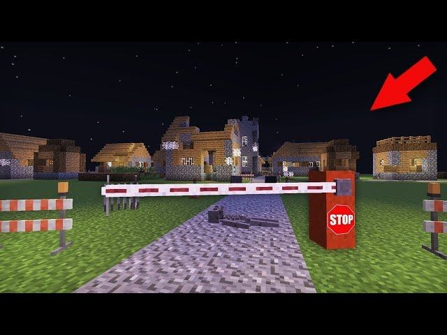 Я нашёл заброшенную деревню в майнкрафте. 100% Троллинг, ловушка MINECRAFT