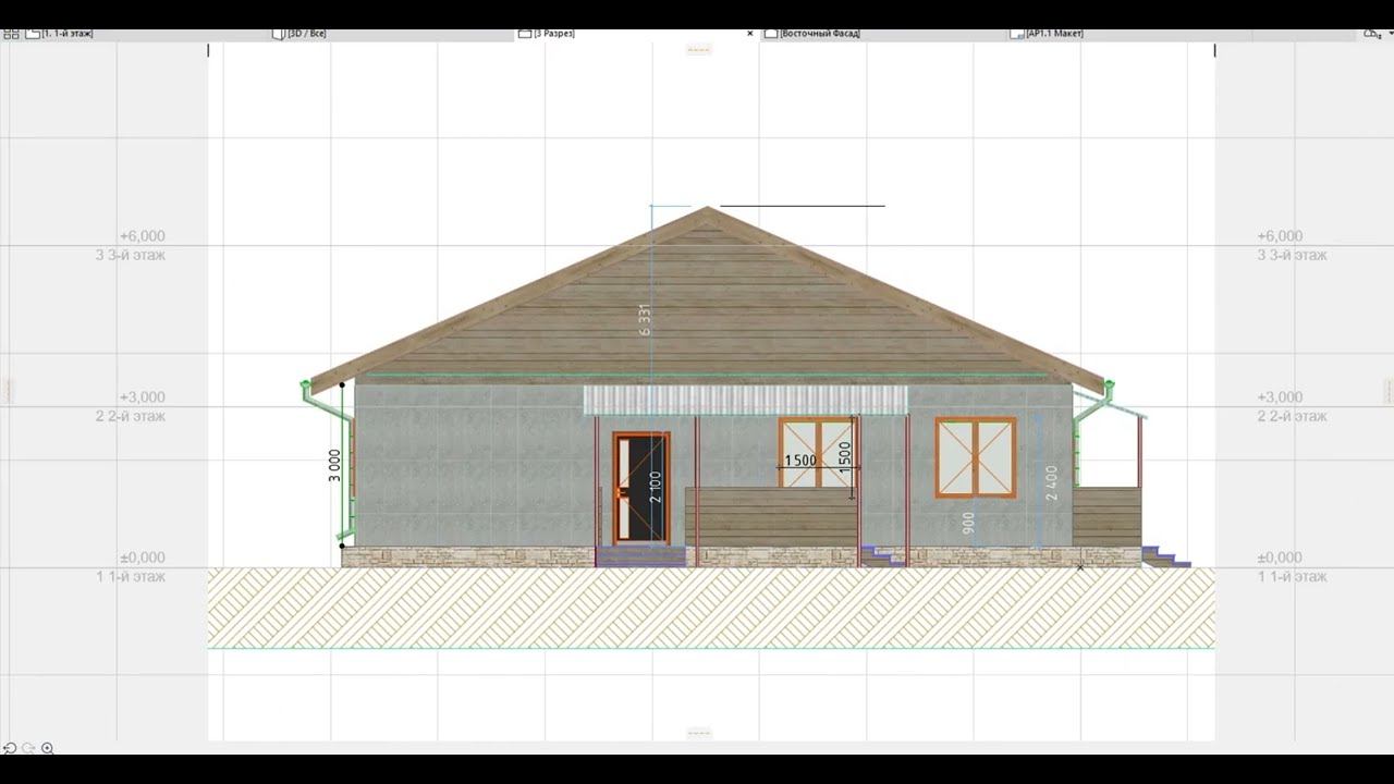 Дом культуры в Archicad 26
