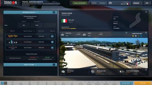 Motorsport Manager - #4 - He Crashed Plus last lap Sponsor Deal