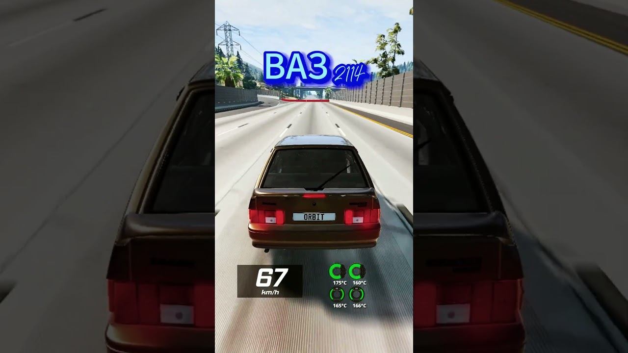 Проверка тормозов BeamNG Drive | Часть 8 #beamng