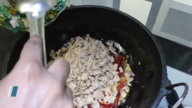 Kitchen Krush || Vadachatti Soya Mushroom Varuval || Simply Traditional #veg #spicy #soya #mushroom