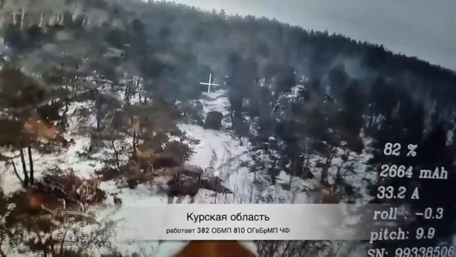 🇷🇺⚔️🇺🇦Курское контрнаступление врага: Геолоцированы кадры прорыва НАТОвской бронетехники в район