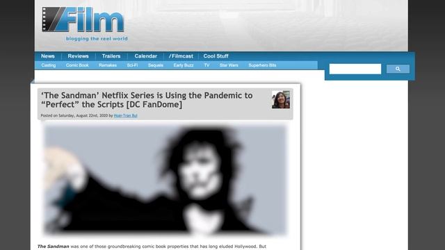 Netflix's The Sandman Series Casts Lead (Nerdist News w/ Dan Casey)