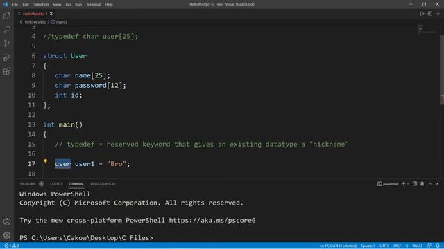 C typedef 📛