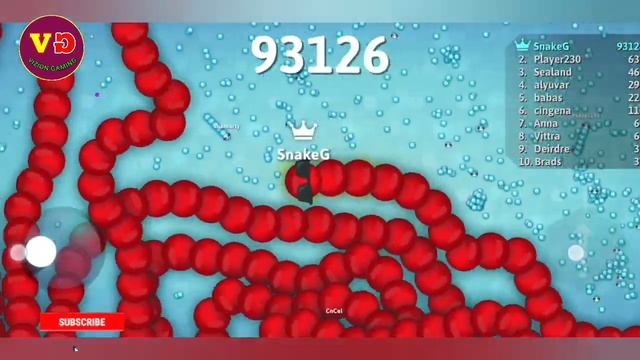 omg ! feed max snakes points my snake 🐍 best snake io epic gameplay 81