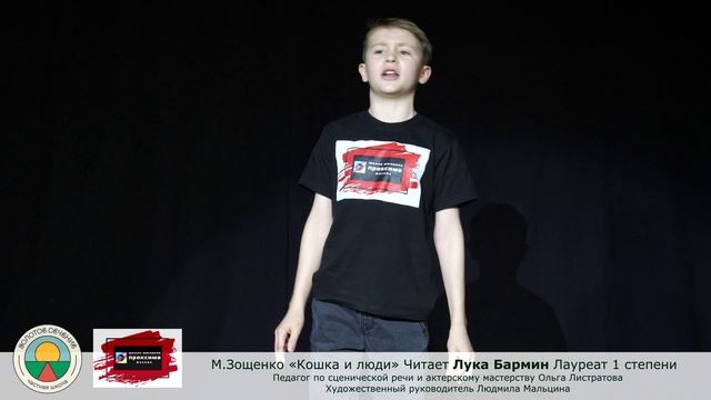 "Кошка и люди" Михаил Зощенко Читает Лука Бармин