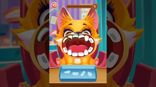 Лисичка пришла лечить свои зубки. Игры для малышей. Увлекательное обучение. Мультики.