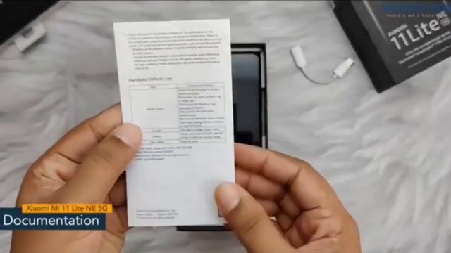 Xiaomi 11 Lite NE 5G (Vinyl Black 6GB RAM 128 GBStorage)Slimmest(6.81mm) Lightest(158g)5G Smartphon