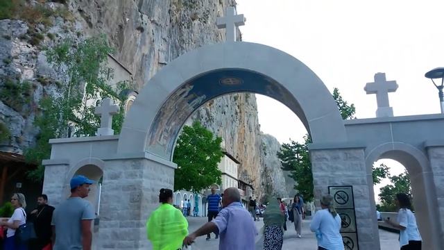 Сербские паломники на Смоленке