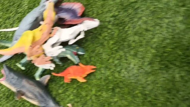 Hunting Found Jurassic World Ev 2: Kingkong, Velociraptor, T-rex, Megalodon, Pyroraptor, Mosasaurus