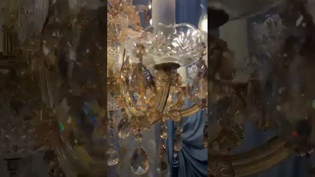 Хрустальная люстра. Люстра царская.