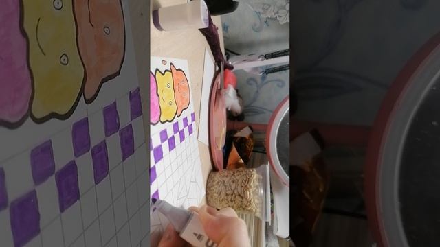 РАЗРИСОВАЛА ЗАКЛАДКИ✨🎀♥️САМОДЕЛЬНАЯ ЗАКЛАДКА СВОИМИ РУКАМИ ✌️ТГ/КиРеНа ЖиЗнЬ✨❤️( мой тг-телеграм ак