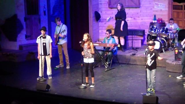 Tiana Medina singing Ain't it Fun