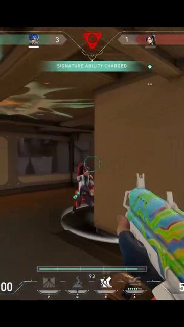 Neon the Welding Girl Valorant Gameplay #shorts