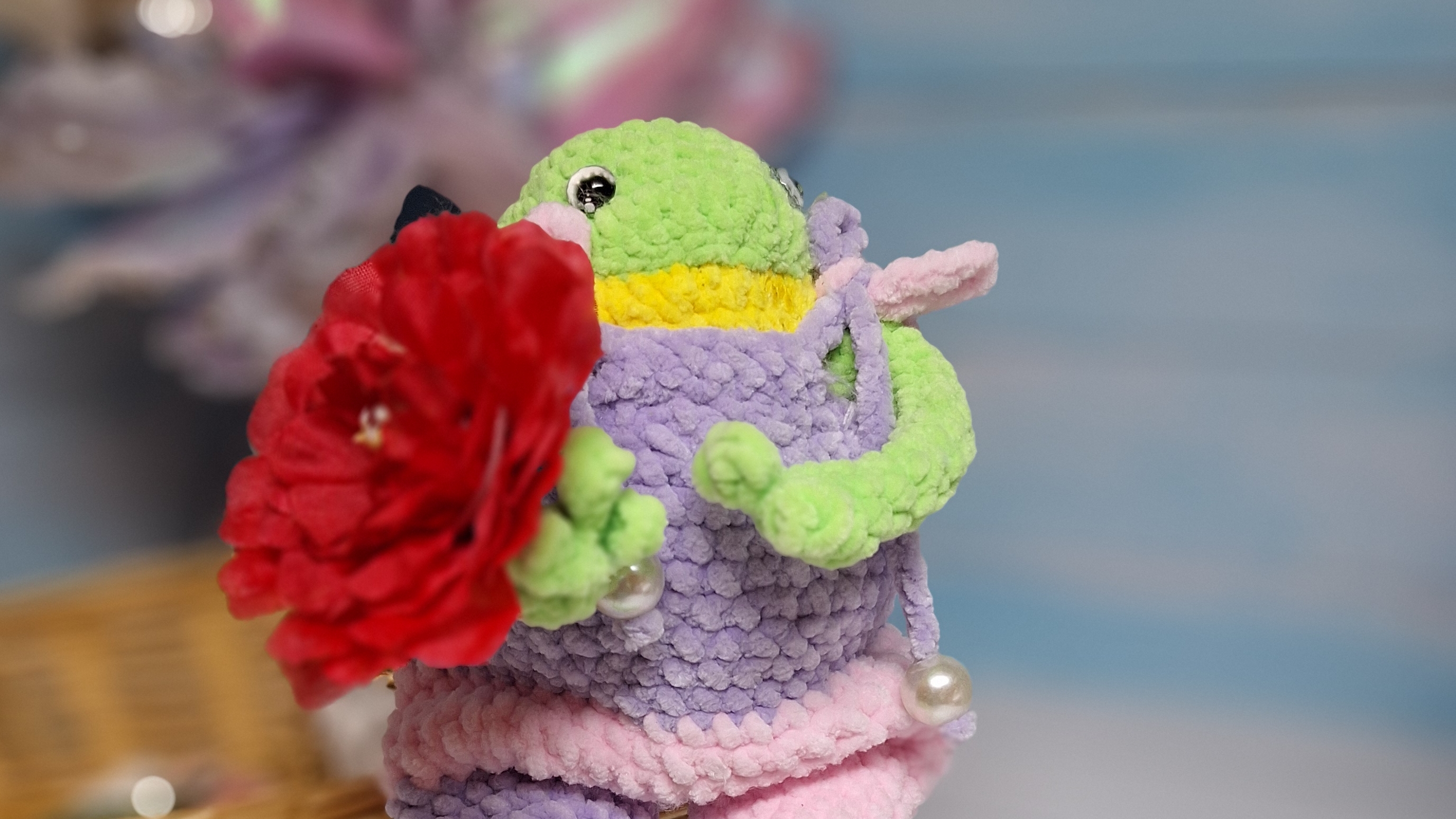ОБЗОР🧸Навязала🧸 за пять дней и перехожу на другую пряжу🧶 #вязание #мастеркласс #рукоделие #игруш