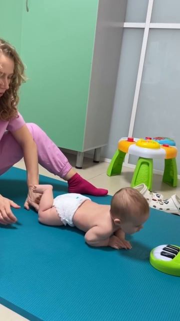 Стимуляция симметричного ползания