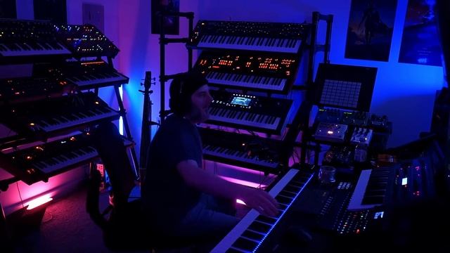 State Azure Tangerine Dream style Track from Scratch using Hardware