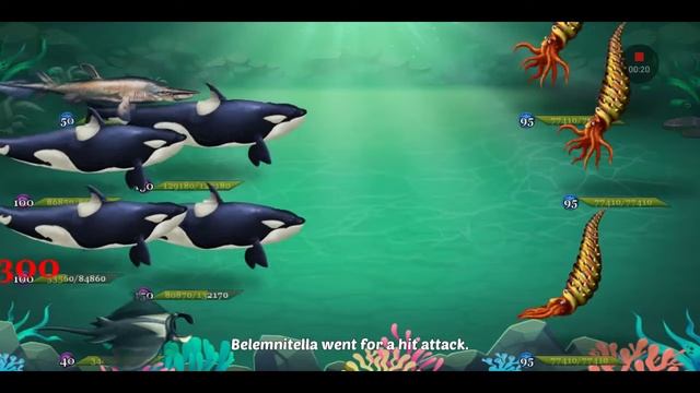 Level 95 Belemnitella in Dino Water World
