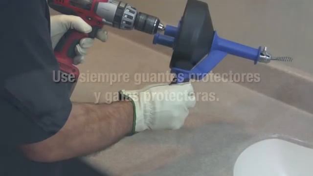 IMPLOSA - CÓMO USAR UN DESTAPADOR DE TALADRO PARA DESTAPAR UN DRENAJE.