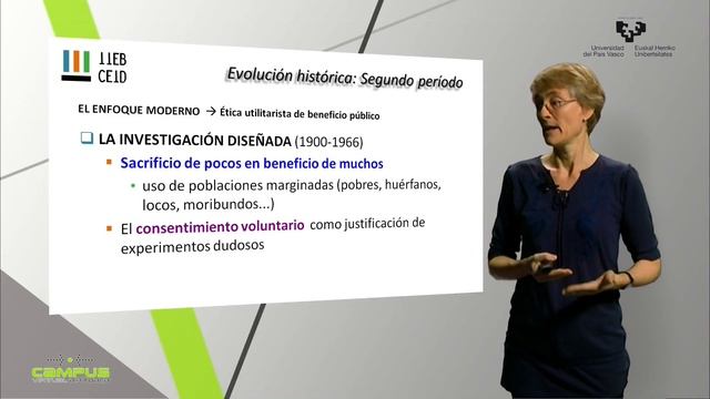 Ética en la Investigación con seres humanos: Marco histórico