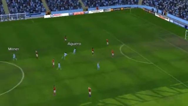 Man City vs A.C. Milan - Ag�ero Goal 82 minutes