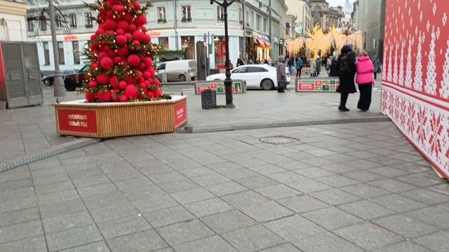 город Москва - Центр Москвы, очень красиво, китайский новый год...