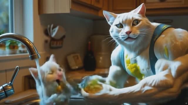 Мультики. Мультики про котенка.
