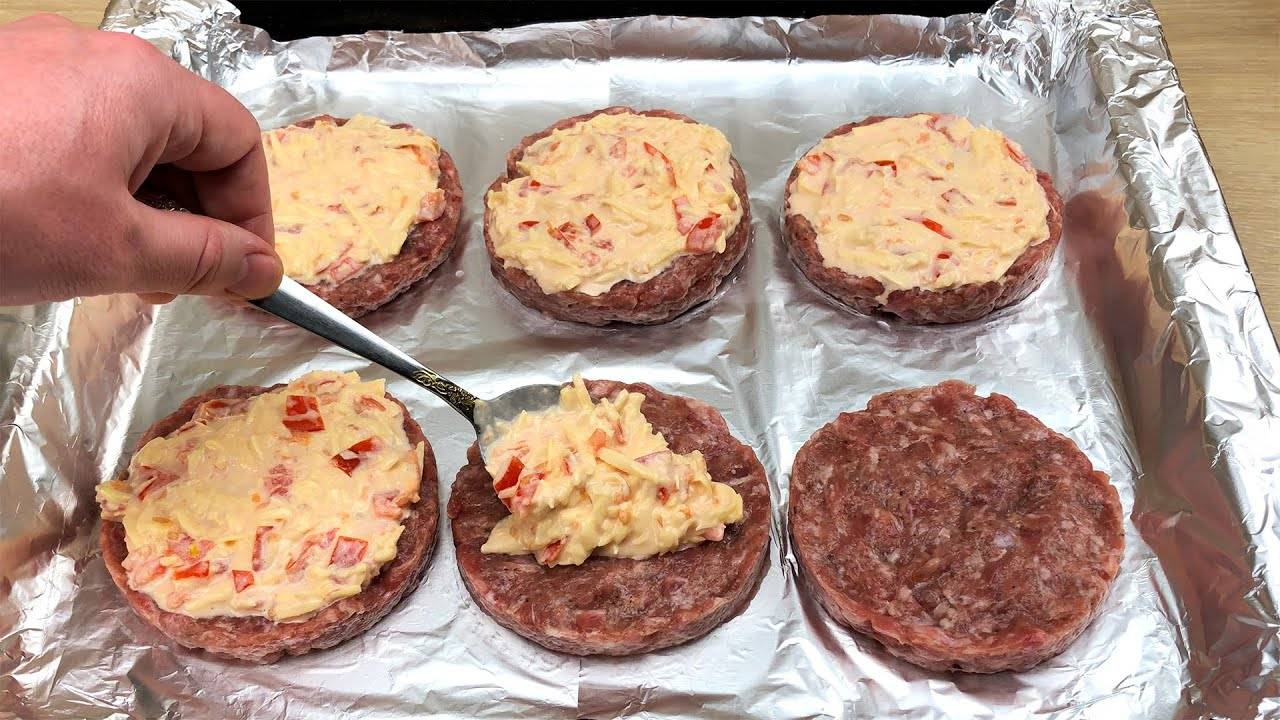Ужин из фарша! Готовить очень быстро и вкусно!