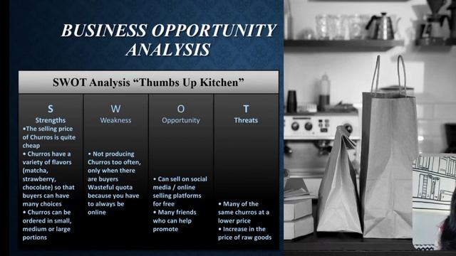 Presentation Business Plan ( Thumbs Up Kitchen )