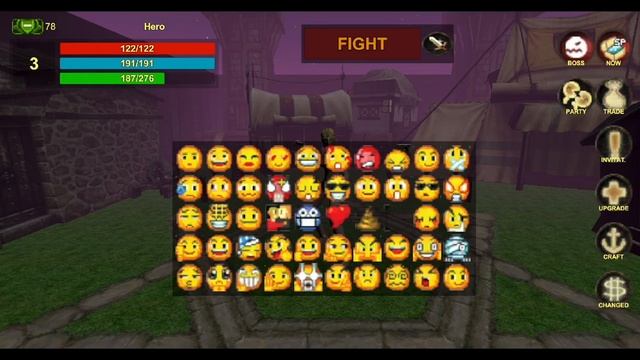 King of Battle Online (KOB Online) Unity3d - Анимированные смайлики для чата :D