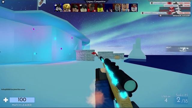 ROBLOX ARSENAL ⚡💀 — 50 УБИЙСТВ ПОДРЯД! МОЙ ЛУЧШИЙ МАТЧ В ЭТОМ ШУТЕРЕ!