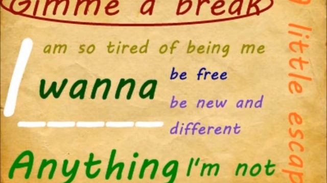 Lenka - Anything I'm Not (Lyrics Video)