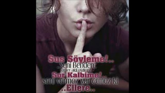 BANA BİRŞEYLER DE SENİ SEVİYORUM DE (EBRU YAŞAR)