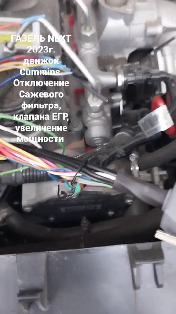 Газель NEXT 2023г. с двигателем CUMMINS. Ошибка по сажевому фильтру, ЕГР. машина "не едет"
