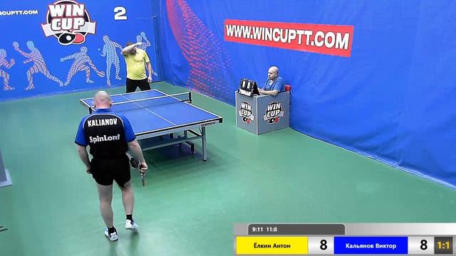 Ёлкин Антон 3-2 Кальянов Виктор Восток 4 WIN CUP 12.02.2020 Эфир Прямой