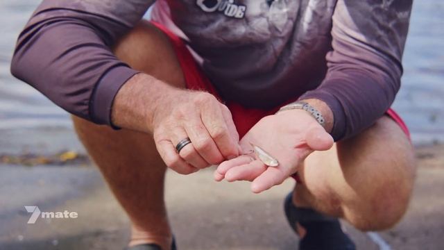 Baiting a White Pilchard | How to Hook a Quick Bait for Fishing | Step Outside with Paul Burt