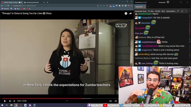 "Thinspo" in China Is Going Too Far | HasanAbi Reacts