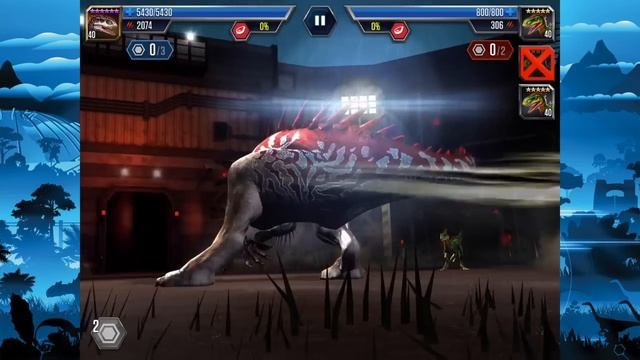 I-REX VS VELOCIRAPTOR x 3 - Jurassic World The Game