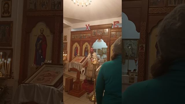 Проповедь о. Петра (Лисицкого).