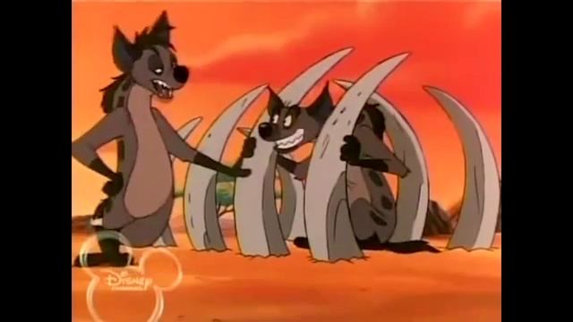 The Hyenas Planning How to Get Their Breakfast