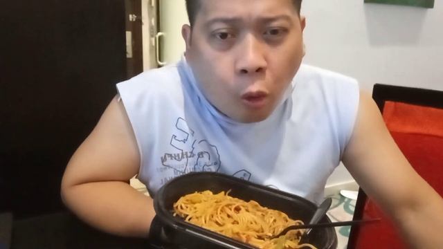 SWISS EYE HOTEL | MUKBANG SPAGHETTI KA-MORION