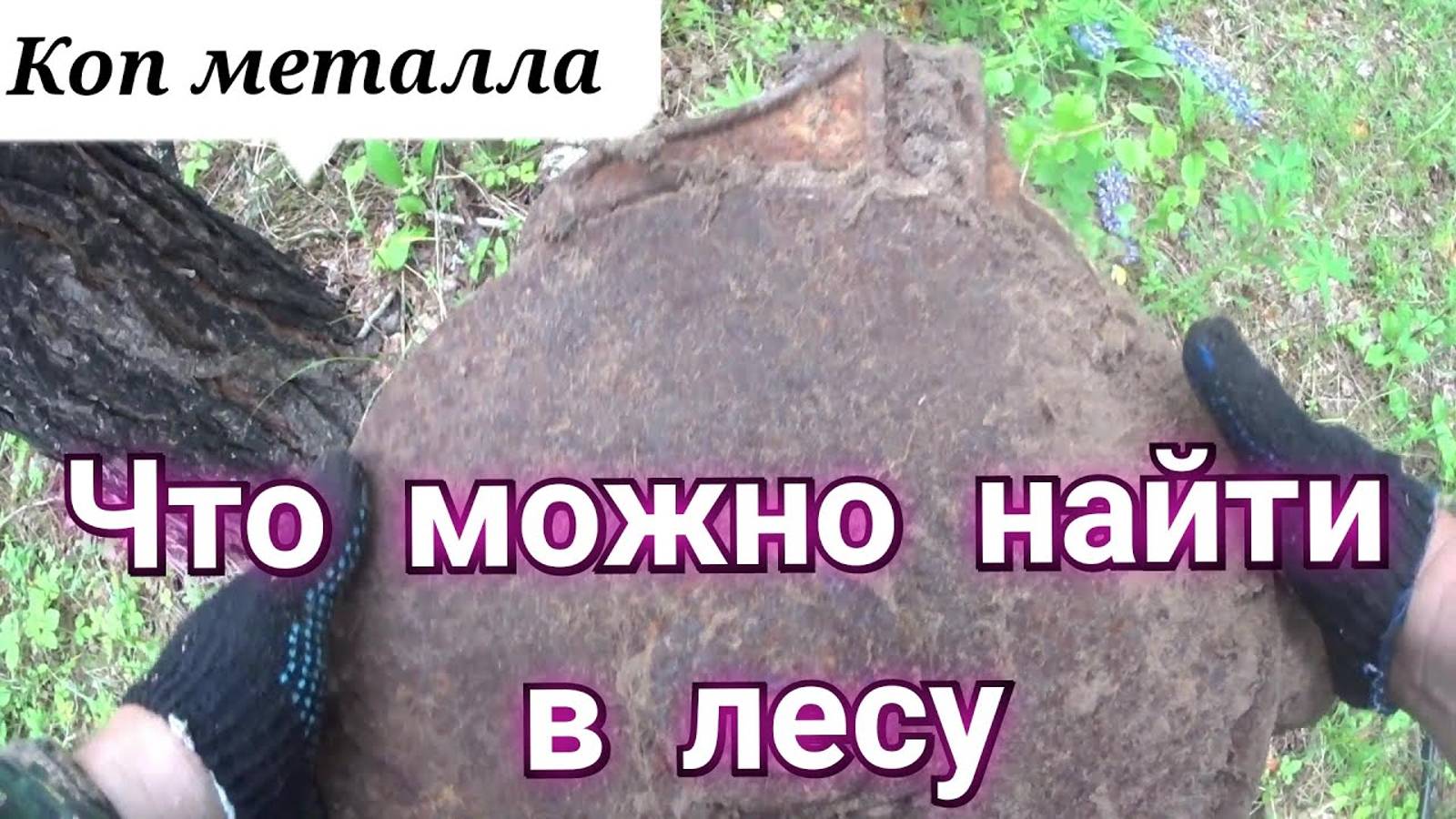 Где копать металл когда везде травы по грудь?нашёл такое место ...