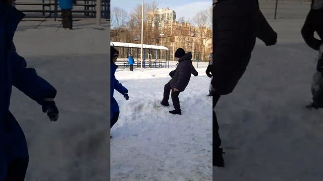 снежная битва
