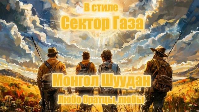 В стиле Сектор Газа - Любо братцы (Ai Cover Монгол Шуудан)