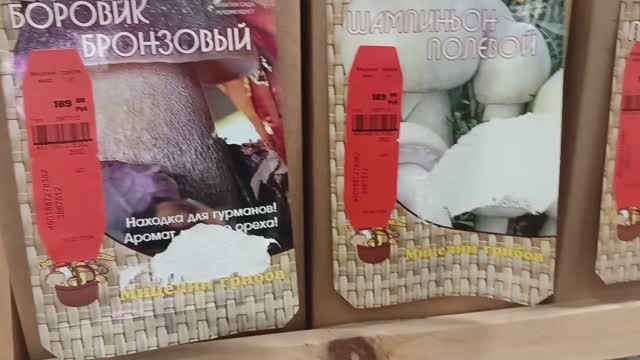 Какие мицелии (грибницы) грибов можно купить в магазине в феврале.