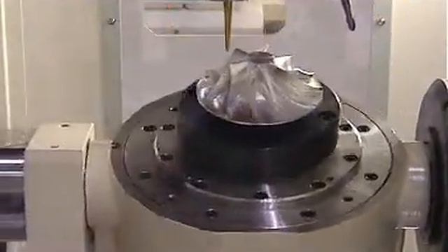 Methods Machine Tools Fanuc Robodrill 5-Axis Impeller Blade